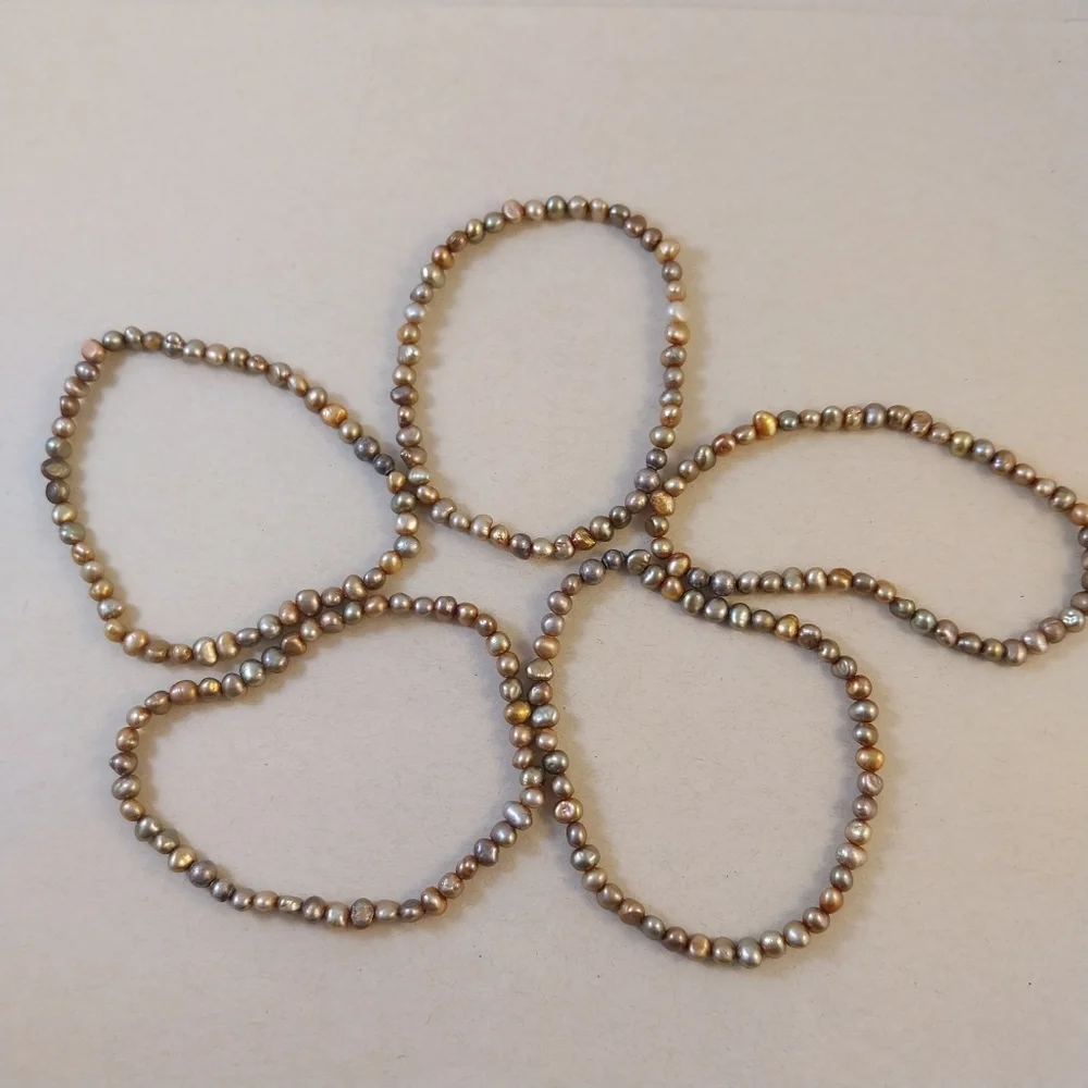 Freshwater Pearl Multi-Strand Bracelet - Picture 4 of 13